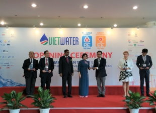 EBARA Vietnam Pump Company participated in VIETWATER Expo 2016